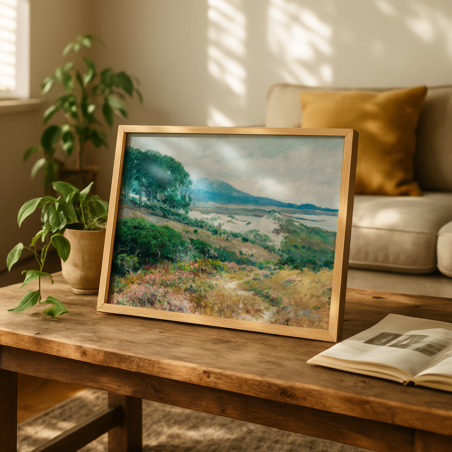 Carmel Dunes — Guy Rose | Vintage California Impressionist Landscape Print