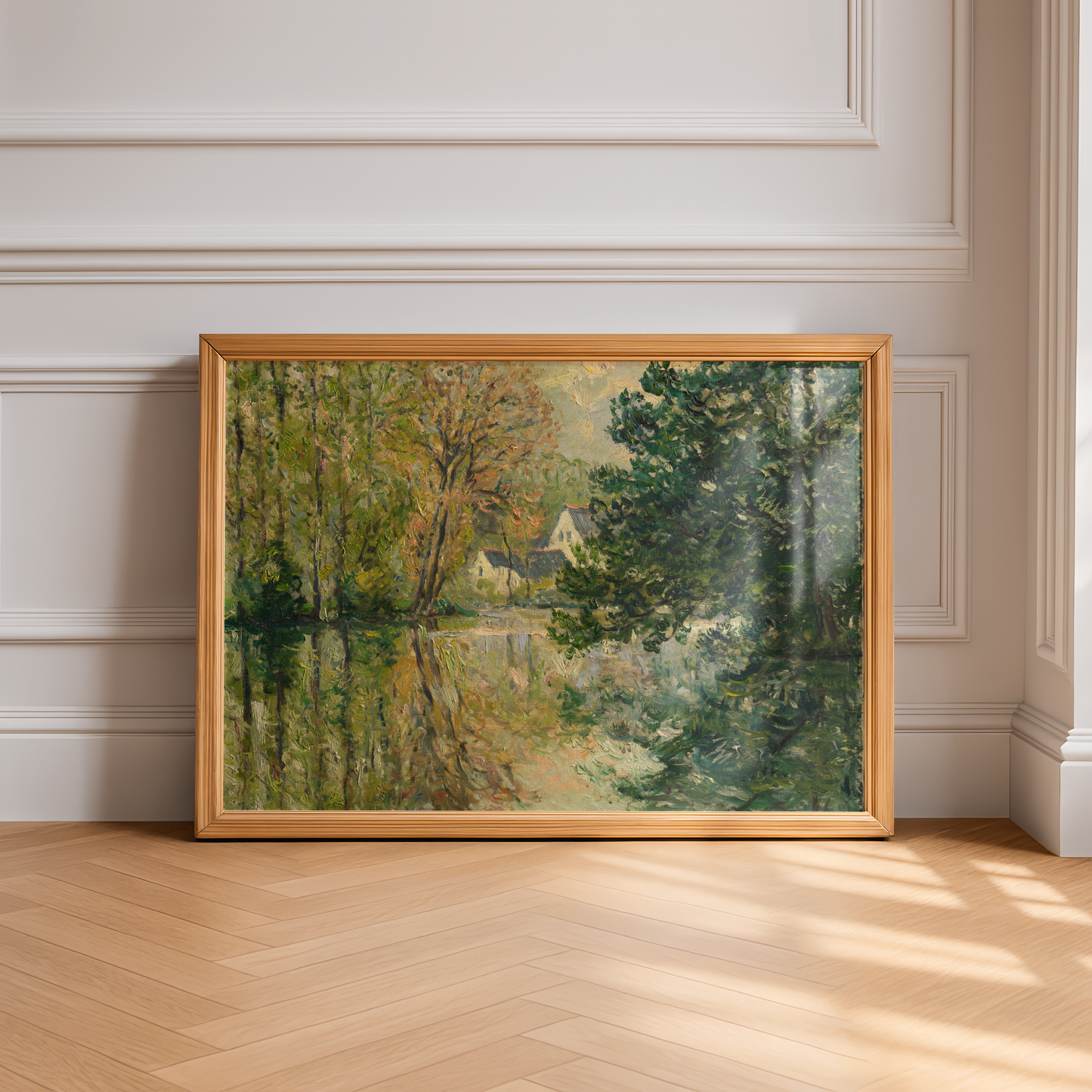 The Loir at Poncé, Sarthe (1918) — Maxime Maufra | Vintage Impressionist Landscape Print